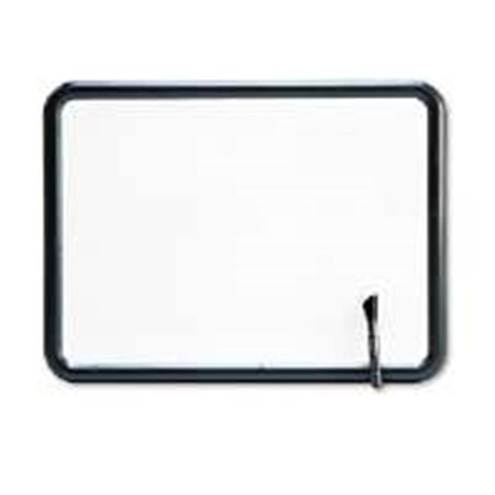Made-To-Stick 7551 Melamine 24 X 18 In. Contour Dry Erase Board White, Gray Frame MA2500597